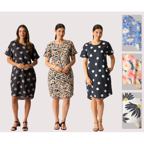 Preen Back Pleat Dress