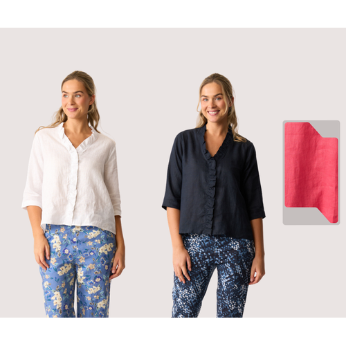 Foil Total Frill Shirt