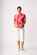 Foil Pleat Neck Top