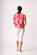 Foil Pleat Neck Top