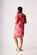 Foil Tulip Sleeve Dress