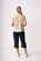 Foil Pleat Back Top