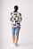 Foil Pleat Back Top