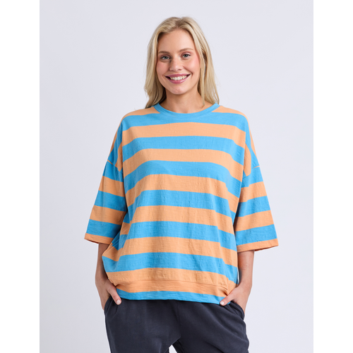 Elm Mazie Block Stripe Sweat