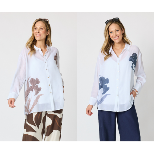 Clarity Rosa Print Shirt