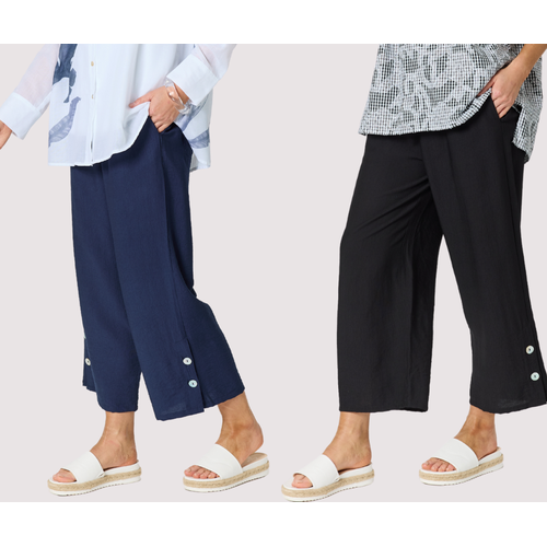 Clarity Essential Button Pant