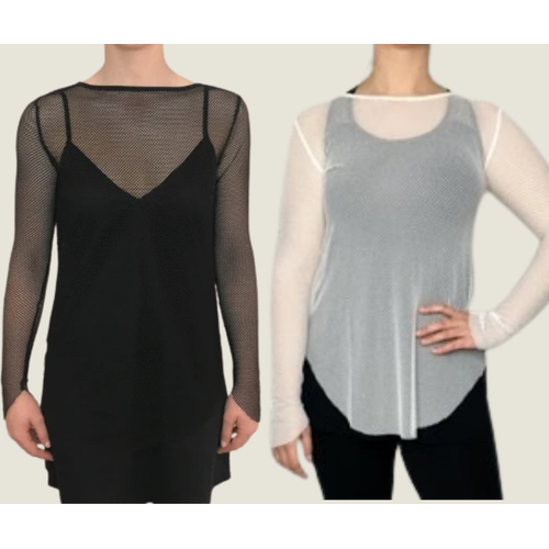 C-Reed Fishnet Top