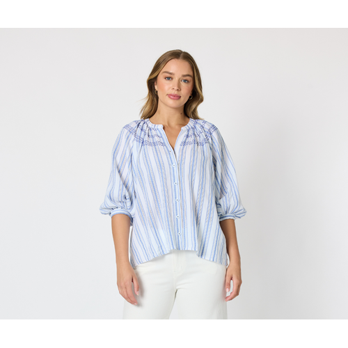 Threadz Seaside Stripe Top