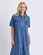 Elm Ayla Denim Midi Dress