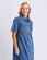 Elm Ayla Denim Midi Dress