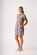 Foil A-Line Dress
