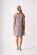 Foil A-Line Dress