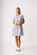 Foil A-Line Dress