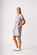 Foil A-Line Dress