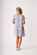 Foil A-Line Dress