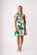 Foil A-Line Dress