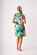 Foil A-Line Dress