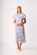 Foil Asymmetric Detail Dress