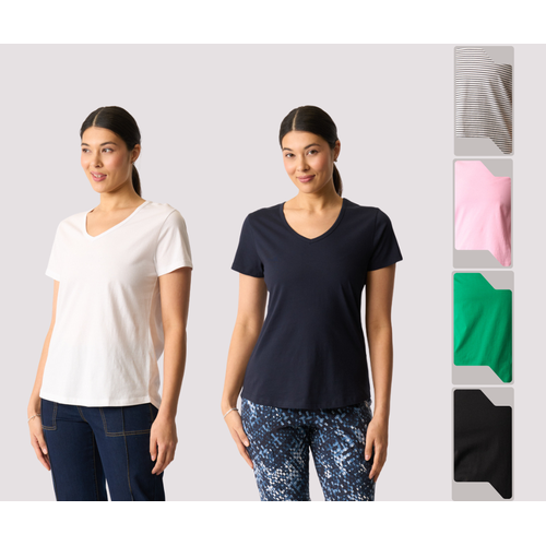Esplanade Everyday V Neck Tee