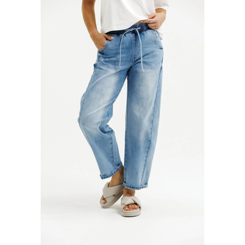 Home-Lee Barrel Jeans