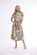 Orientique Camellias V Neck Dress