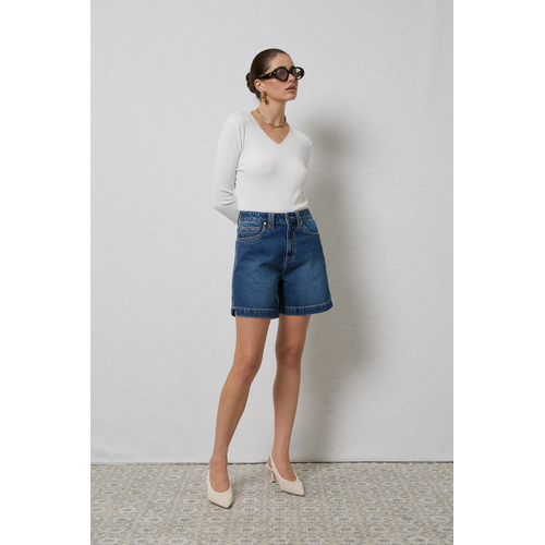 Dricoper Zola Long Denim Shorts