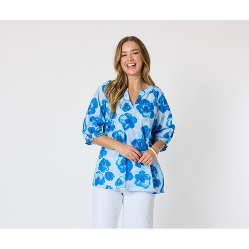 Threadz Poppies Top