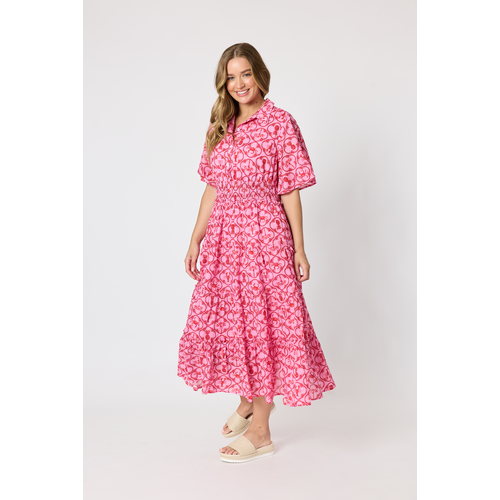 Threadz Laguna Beach Print Dress