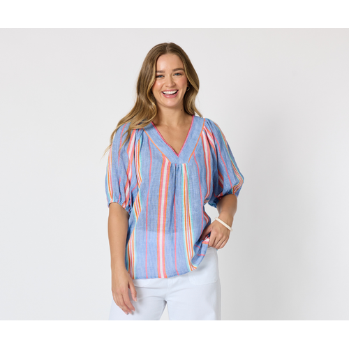 Threadz Laguna Stripe Top