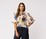 Foil Bubble Trouble Blouse