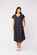 Foil Point Of View Dress
